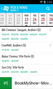 BookMyShow–Movie Tickets,Plays app screenshot 5