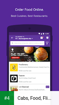 Cabs, Food, Flight, Hotel, Buses, Recharge, Bills apk screenshot 4