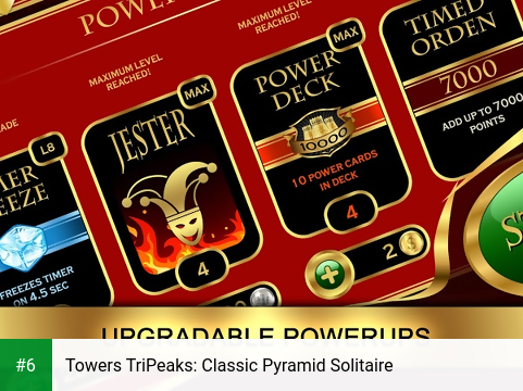Towers TriPeaks: Classic Pyramid Solitaire apk screenshot 6