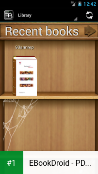 EBookDroid - PDF & DJVU Reader app screenshot 1