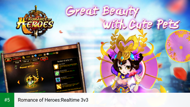 Romance of Heroes:Realtime 3v3 app screenshot 5