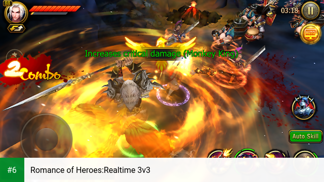 Romance of Heroes:Realtime 3v3 apk screenshot 6