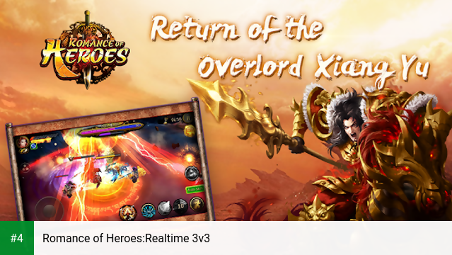 Romance of Heroes:Realtime 3v3 apk screenshot 4