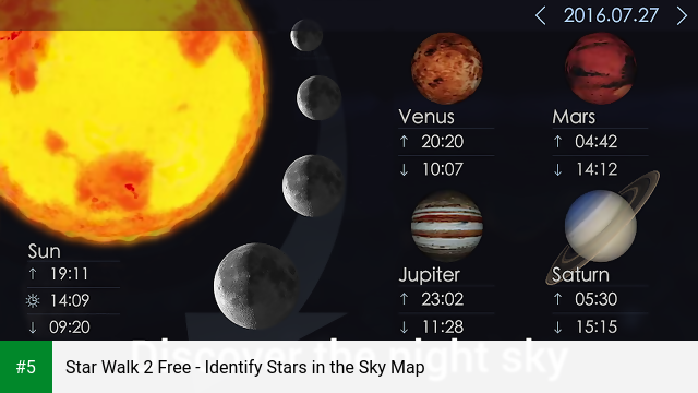 Star Walk 2 Free - Identify Stars in the Sky Map app screenshot 5