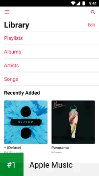 Apple Music app screenshot 1