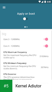 Kernel Adiutor app screenshot 5