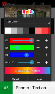 Phonto - Text on Photos app screenshot 5