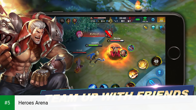 Heroes Arena app screenshot 5