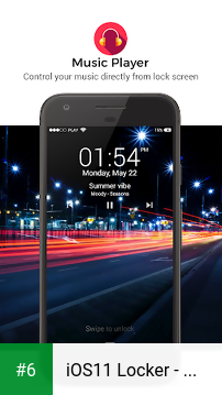 iOS11 Locker - IOS Lock Screen apk screenshot 6