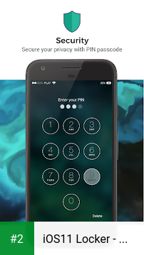 iOS11 Locker - IOS Lock Screen apk screenshot 2