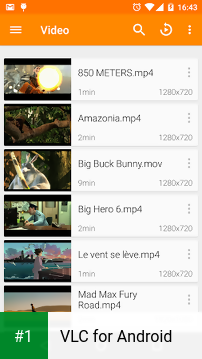 VLC for Android app screenshot 1