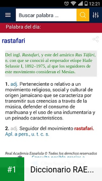 Diccionario RAE y ASALE app screenshot 1