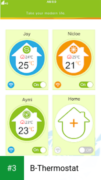 B-Thermostat app screenshot 3