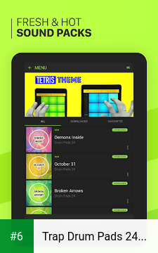 Trap Drum Pads 24 - Make Beats & Music apk screenshot 6