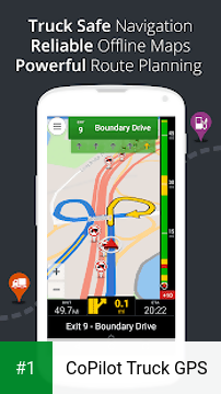 CoPilot Truck GPS app screenshot 1
