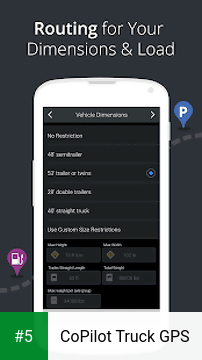 CoPilot Truck GPS app screenshot 5