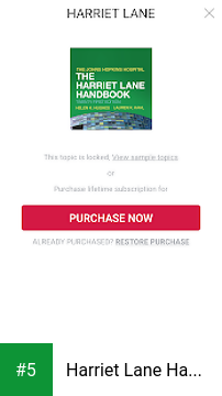 Harriet Lane Handbook Pediatric Diagnosis Therapy app screenshot 5