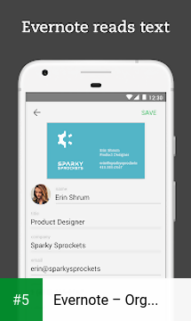 Evernote – Organizer, Planner, Notebook app screenshot 5