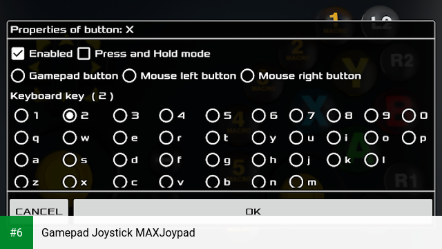 Gamepad Joystick MAXJoypad apk screenshot 6