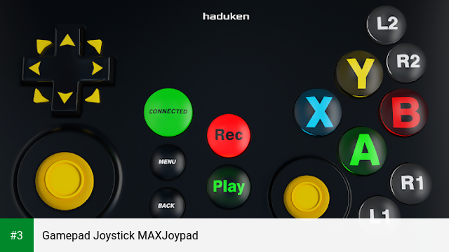 Gamepad Joystick MAXJoypad app screenshot 3