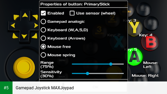 Gamepad Joystick MAXJoypad app screenshot 5
