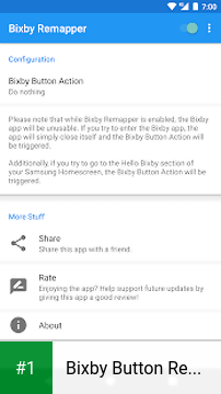 Bixby Button Remapper app screenshot 1
