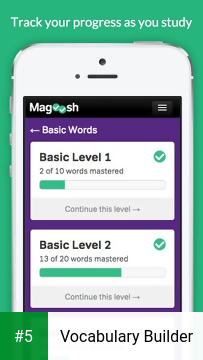 Vocabulary Builder app screenshot 5