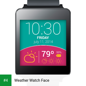 Weather Watch Face apk screenshot 4