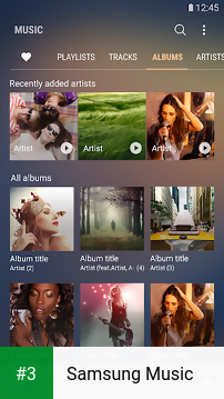 Samsung Music app screenshot 3