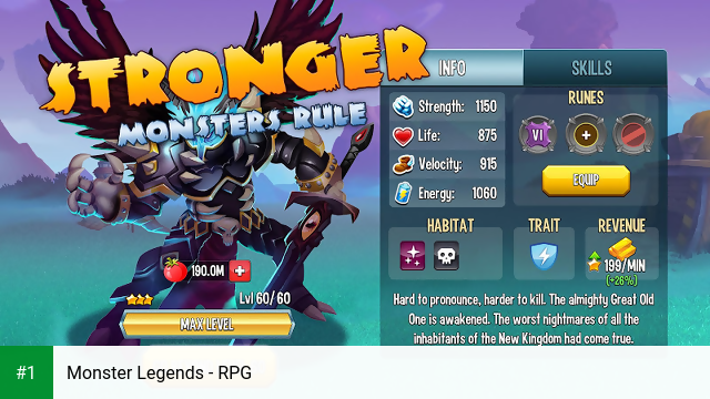 Monster Legends - RPG app screenshot 1