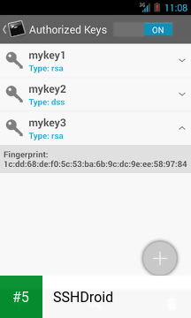 SSHDroid app screenshot 5