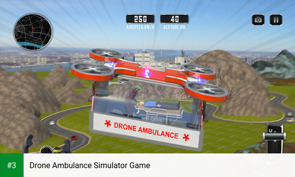 Drone Ambulance Simulator Game app screenshot 3