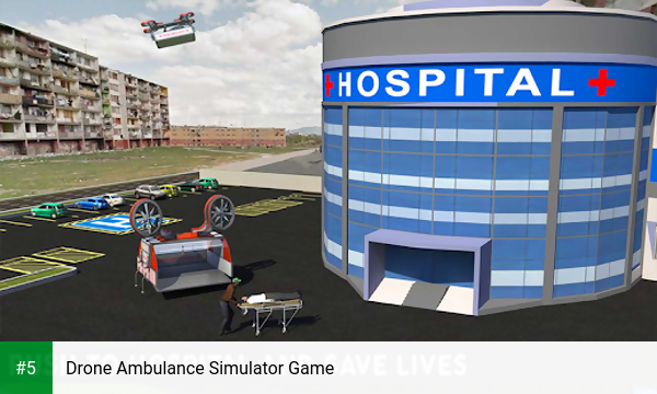 Drone Ambulance Simulator Game app screenshot 5