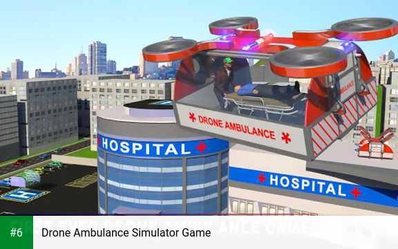 Drone Ambulance Simulator Game apk screenshot 6
