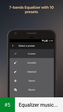 Equalizer music player booster app screenshot 5