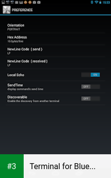 Terminal for Bluetooth app screenshot 3