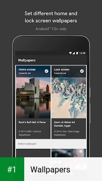 Wallpapers app screenshot 1