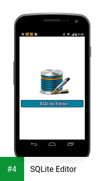 SQLite Editor apk screenshot 4
