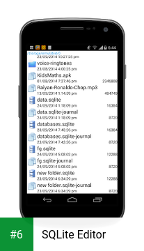 SQLite Editor apk screenshot 6