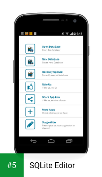 SQLite Editor app screenshot 5