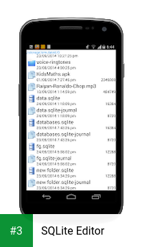 SQLite Editor app screenshot 3
