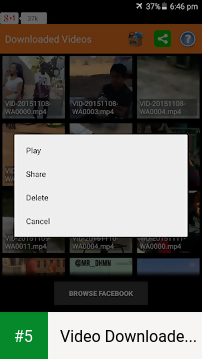 Video Downloader for Facebook app screenshot 5