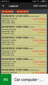 Car computer - Olivia Drive | OBD2 - ELM327 apk screenshot 4