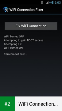 WiFi Connection Fixer *ROOT* apk screenshot 2
