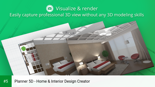 Planner 5D - Home & Interior Design Creator app screenshot 5