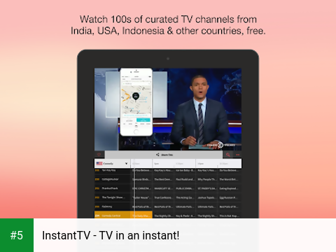 InstantTV - TV in an instant! app screenshot 5