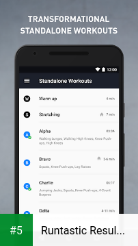 Runtastic Results Home Workouts & Personal Trainer app screenshot 5
