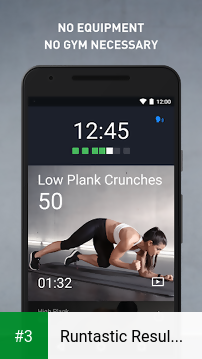 Runtastic Results Home Workouts & Personal Trainer app screenshot 3
