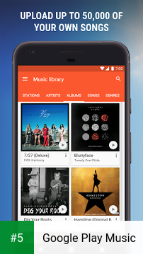 Google Play Music app screenshot 5