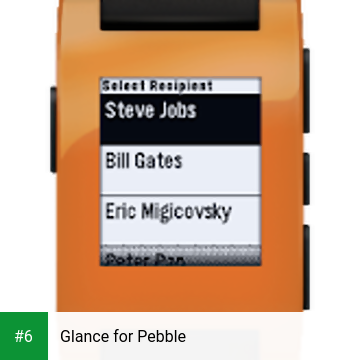 Glance for Pebble apk screenshot 6
